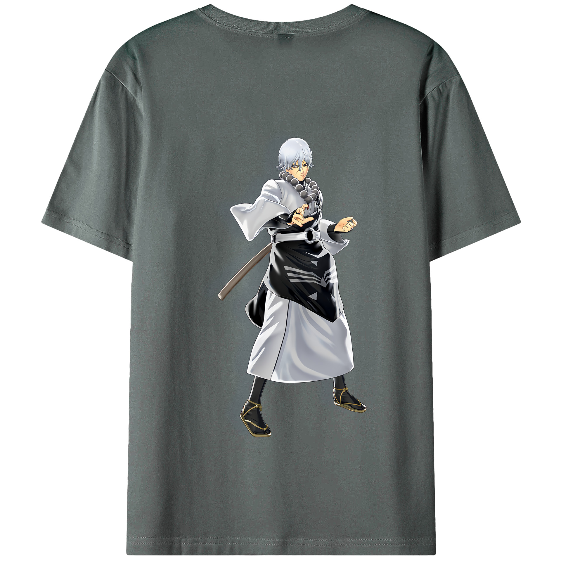 （画像用） ぎんたま 坂田銀時（さかたぎんとき） 神楽 志村新八（しむら しんぱち） GINTAMA Sakata Gintoki Kagura Shimura Shinpachi 綿100％半袖Tシャツ（背面プリント）